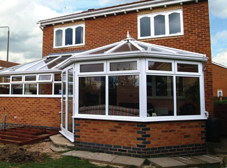 P Shape Conservatory